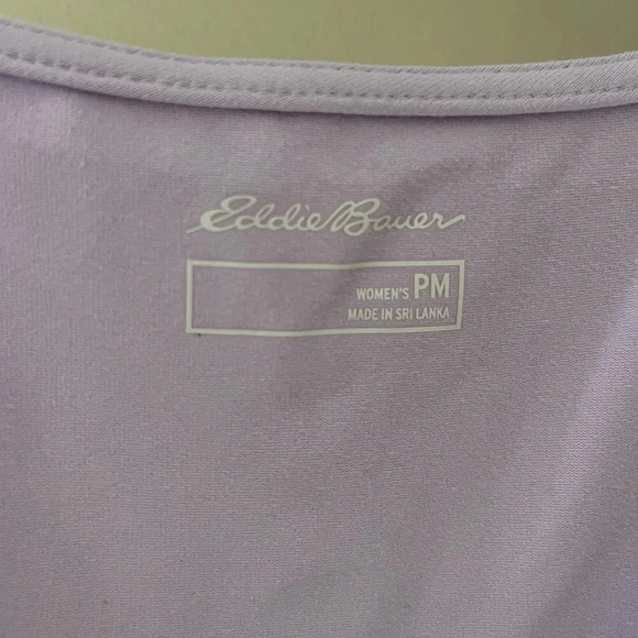 NWT Eddie Bauer aster crossover lilac purple dress sleeveless - Picture 2 of 9